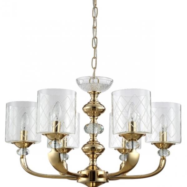 Подвесная люстра Gracia Crystal Lux GRACIA SP6 GOLD