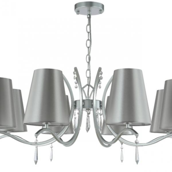 Подвесная люстра Crystal Lux Renata SP8 SILVER (3590/308)
