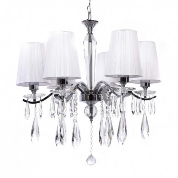 Подвесная люстра Lumina Deco Alessia LDP 1726-6 CHR