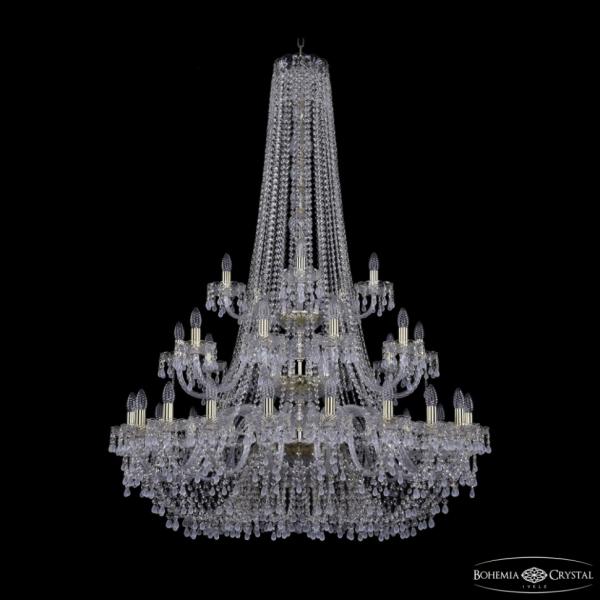 Люстра подвесная Bohemia Ivele Crystal 1410/20+10+5/400/h-158/3d G V0300