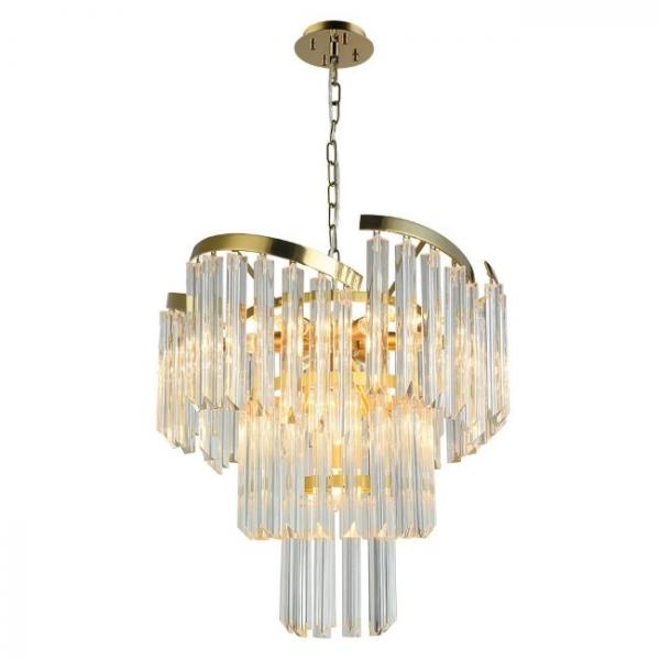 Люстра подвесная Lumien Hall GARLENDA LH0042/10P-GDCG