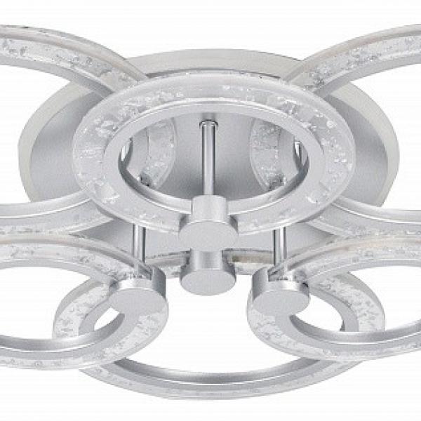 Потолочная светодиодная диммируемая люстра Escada 10225/6 BL Silver