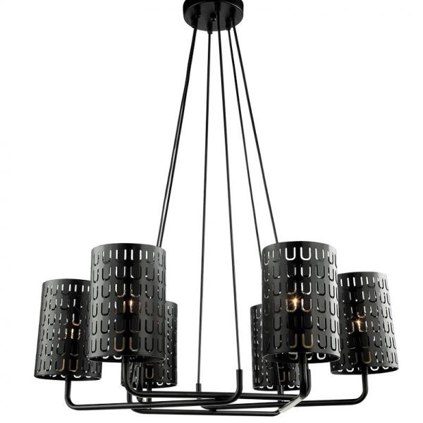 4002/6P-BK-GR Люстра подвесная Lumien Hall Тейл
