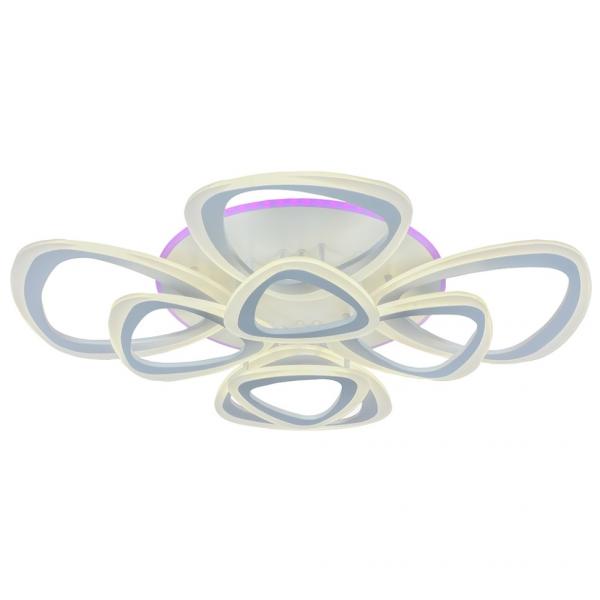 Светодиодная потолочная люстра с пультом ДУ и диммером Profit Light 8094/8 WHT
