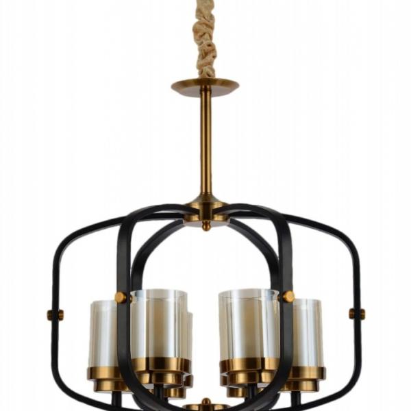 LDP 1221-6 BK+MD Подвесная люстра Lumina Deco Bonton