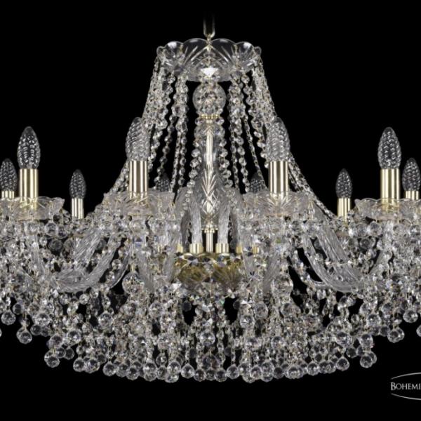 1409/12/300/G Подвесная люстра Bohemia Ivele Crystal
