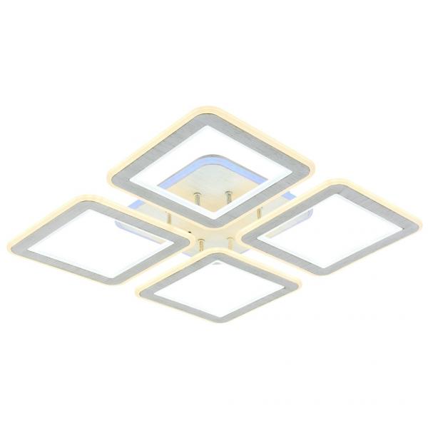 Светодиодная диммируемая люстра с ПДУ Profit Light 8882/4A PGD 132W+10W RGB