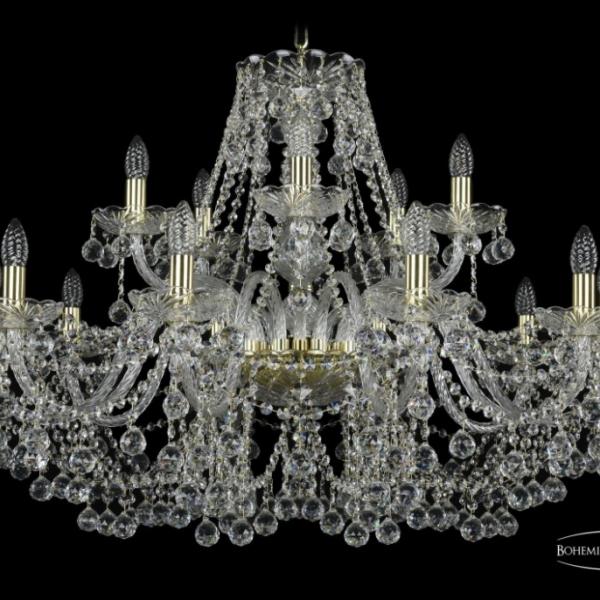 1409/10+5/360/G Подвесная люстра Bohemia Ivele Crystal