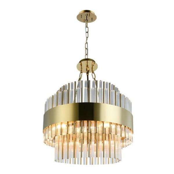 Люстра подвесная Lumien Hall FLORIDIYA LH3054/12P-GDCG