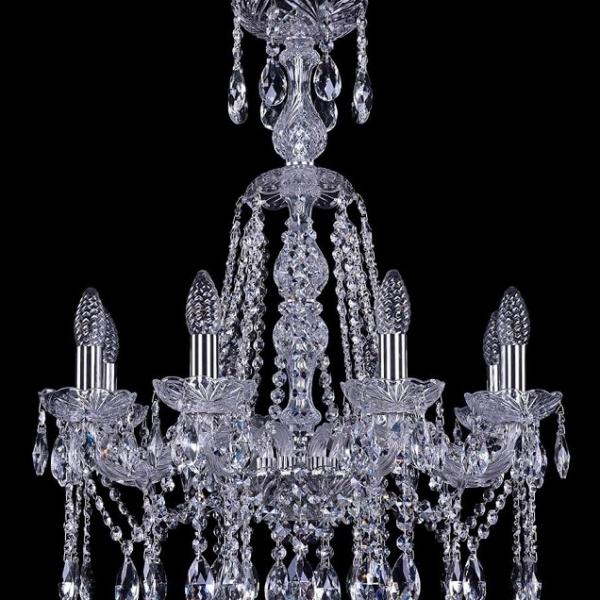 1413/8/200/XL-66/Ni Подвесная люстра Bohemia Ivele Crystal