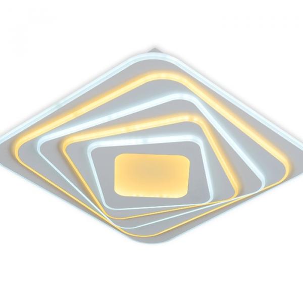 Потолочная светодиодная люстра с ПДУ Ambrella light Acrylica FA816