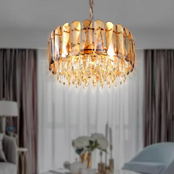 Подвесная люстра Ambrella light TR5071/6 GD/TI/CL