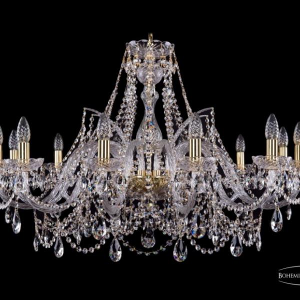 1411/12/360/G Подвесная люстра Bohemia Ivele Crystal