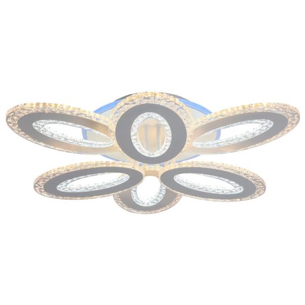 Светодиодная диммируемая люстра с ПДУ Profit Light 8080/3+3 WHT