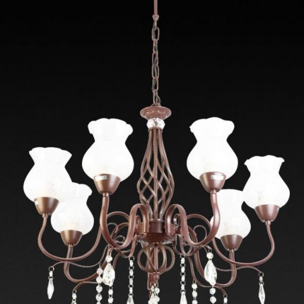 Подвесная люстра Toplight Kelli TL5680D-07PG
