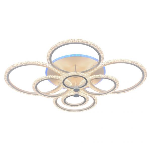 Светодиодная диммируемая люстра с ПДУ Profit Light 8027/8 WHT