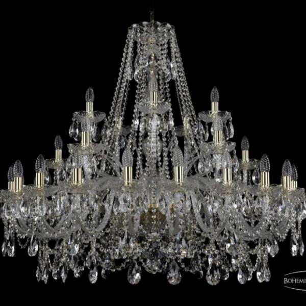 1411/20+5+5/360/G Подвесная люстра Bohemia Ivele Crystal
