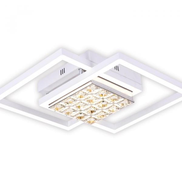 Потолочная светодиодная люстра с ПДУ Ambrella light Modern Acrylic FA111