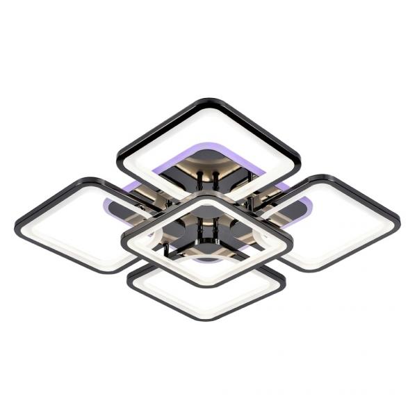 Светодиодная люстра с пультом д/у Profit Light 8057/4+1 PBK