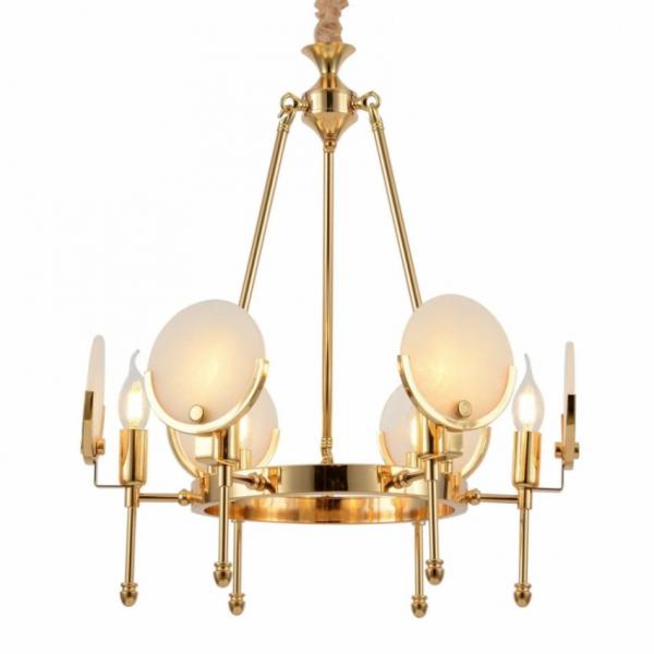 Подвесная люстра Lumina Deco Montego LDP 8010-6 F.GD