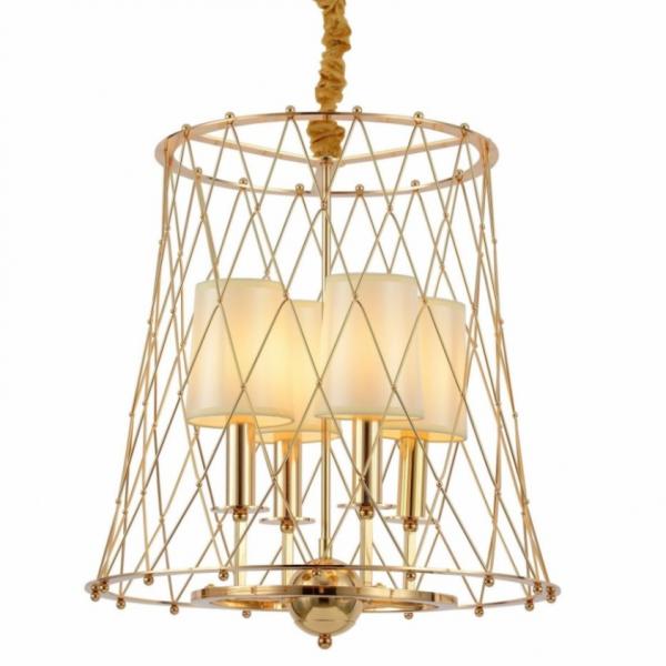 Подвесная люстра Lumina Deco Berton LDP 8013-4 F.GD