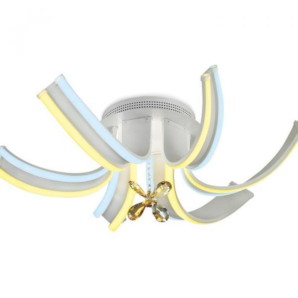 FL146/6 WH Потолочная светодиодная люстра с пультом (радио 2.4) Ambrella light Double