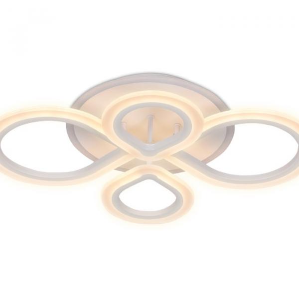 FA520/4 WH Потолочная светодиодная люстра с пультом (радио 2.4) Ambrella light Original