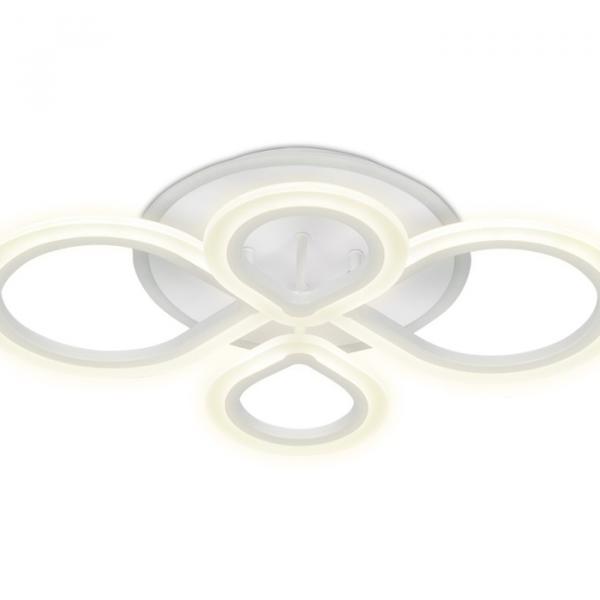 FA520/4 WH Потолочная светодиодная люстра с пультом (радио 2.4) Ambrella light Original