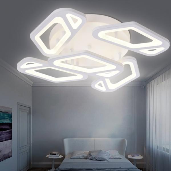 Потолочная светодиодная люстра с ПДУ (Радио 2.4G) Ambrella light Original FA587 (00-00003368)