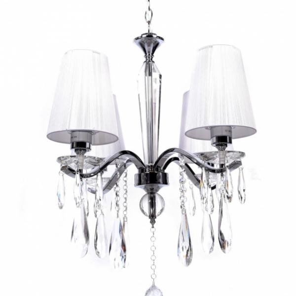 LDP 1726-4 CHR Подвесная люстра Lumina Deco Alessia