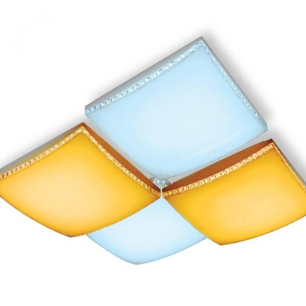FP2324 WH Потолочный светодиодный светильник с пультом (радио 2.4) Ambrella light Parus