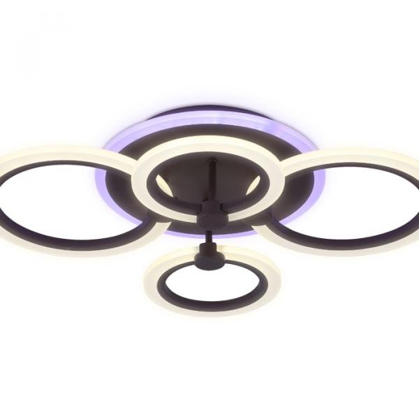 Потолочная светодиодная люстра с пультом д/у Ambrella light Acrylica FA526