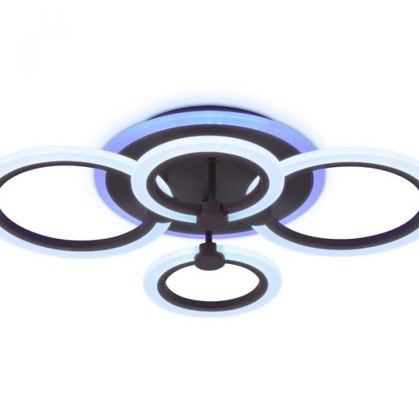 Потолочная светодиодная люстра с пультом д/у Ambrella light Acrylica FA526