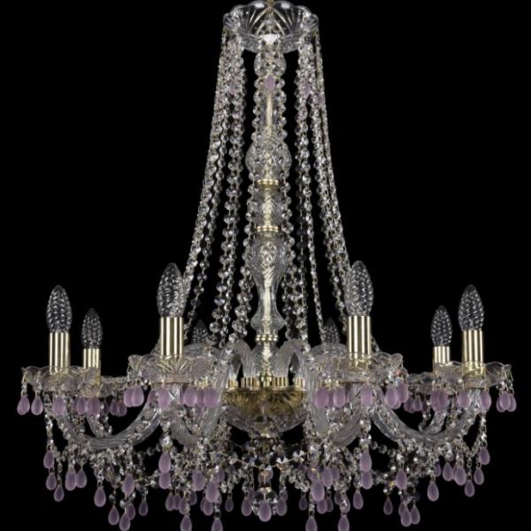 1410/8/240/h-74/G/V7010 Подвесная люстра Bohemia Ivele Crystal
