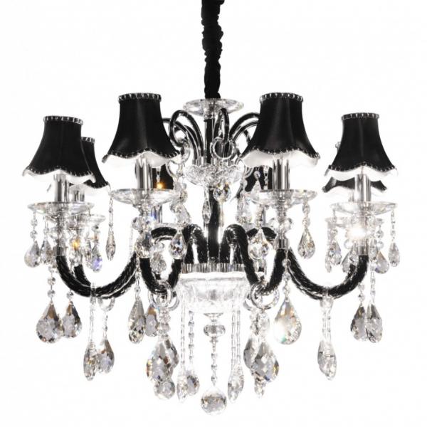 LDP 66249-8 BK Подвесная люстра Lumina Deco Denica