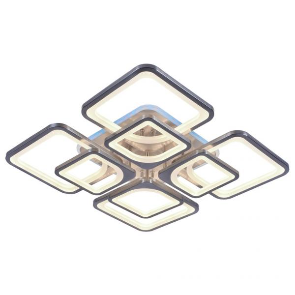 Светодиодная диммируемая люстра с ПДУ Profit Light 8057/4+4 NKL