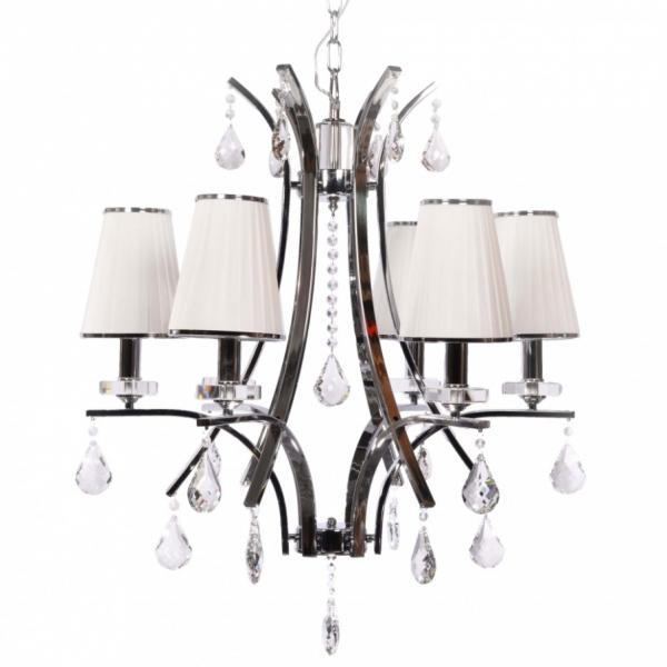 Подвесная люстра Lumina Deco Glamour LDP 66247-6 WT+CHR