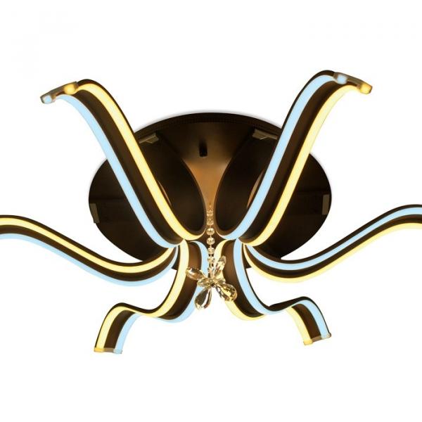 FL144 Потолочная светодиодная люстра с пультом (радио 2.4) Ambrella light Double