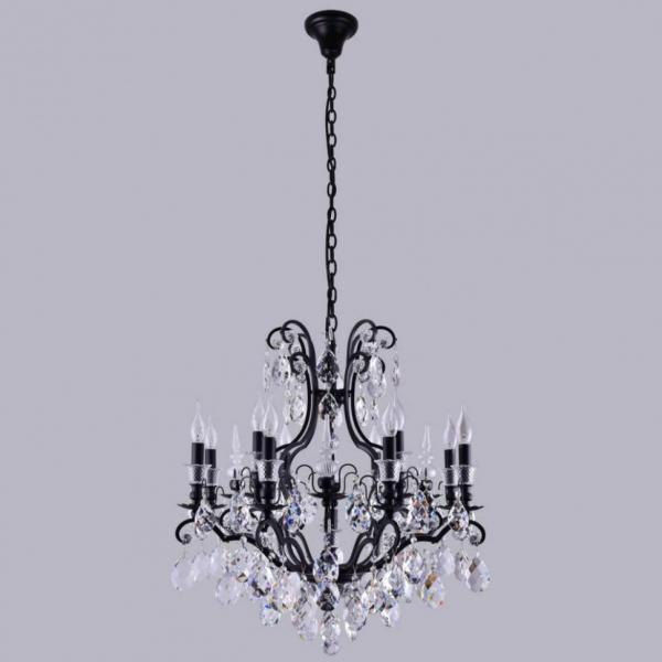 MAGNIFICO SP13 BLACK/TRANSPARENT Подвесная люстра CRYSTAL LUX MAGNIFICO