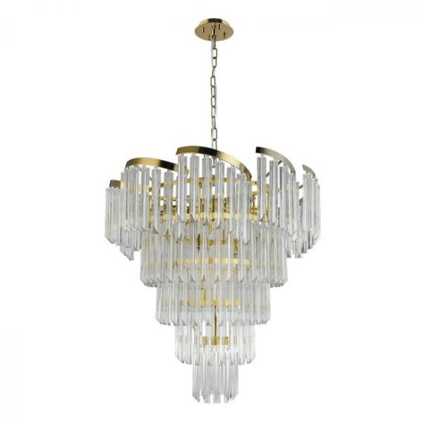 Люстра подвесная Lumien Hall GARLENDA LH0042/18P-GDCG