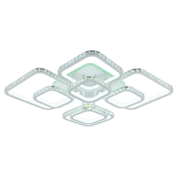 Светодиодная диммируемая люстра с ПДУ Profit Light 8010/8 WHT