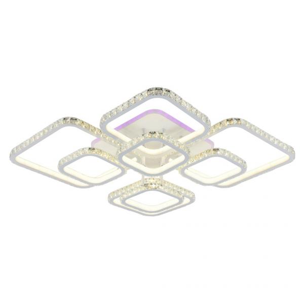 Светодиодная диммируемая люстра с ПДУ Profit Light 8010/8 WHT