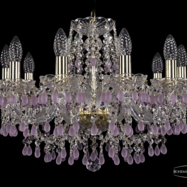 1410/10/195/G/V7010 Подвесная люстра Bohemia Ivele Crystal
