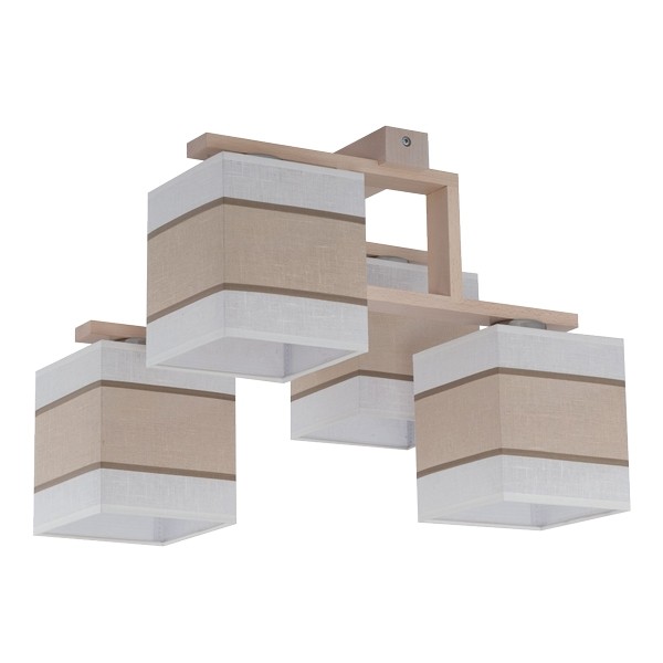 562 Потолочная люстра TK Lighting Lea white 4