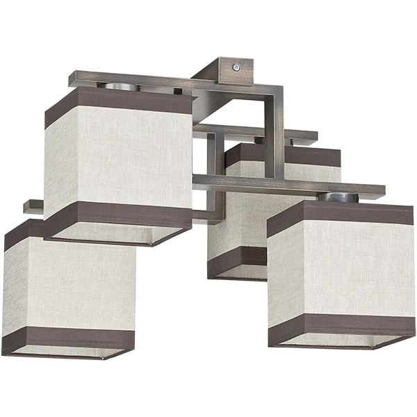 409 Потолочная люстра TK Lighting Lea gray 4