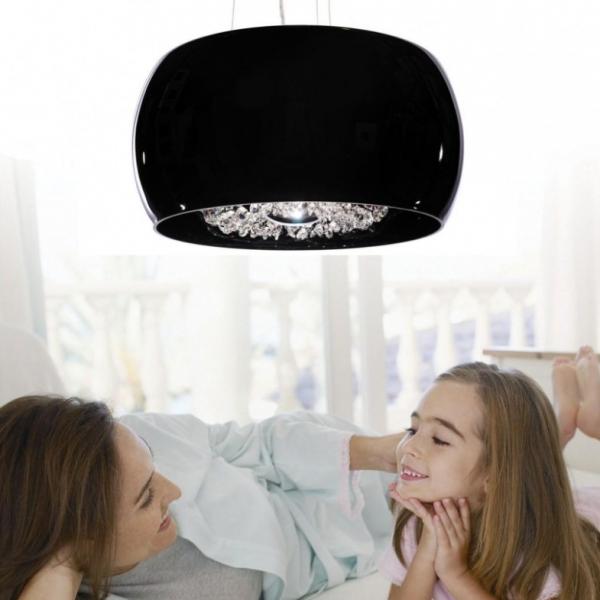 LDP 7018-400 BK Подвесная люстра Lumina Deco Disposa