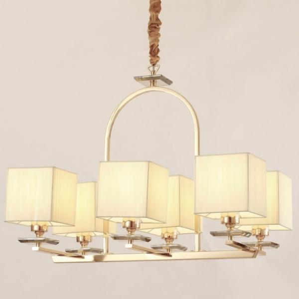 LDP 17100-6 GD Подвесная люстра Lumina Deco Liniano