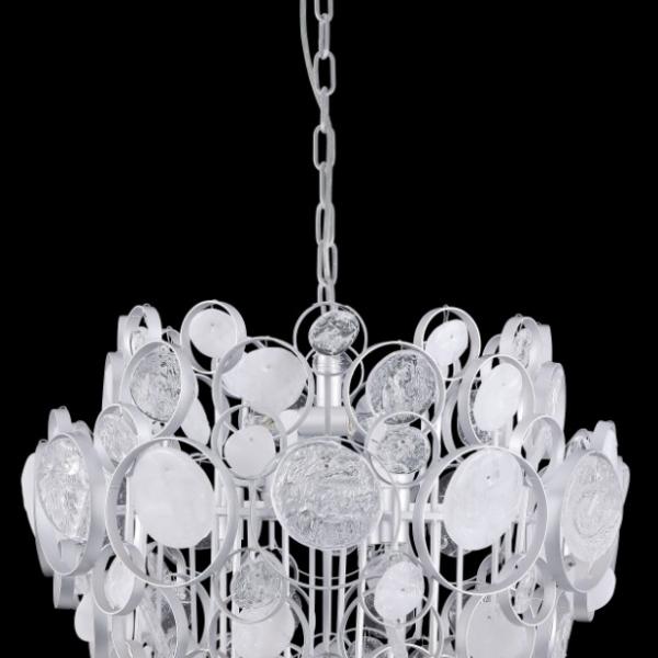 DESEO SP6 D460 SILVER Подвесная люстра Crystal Lux DESEO