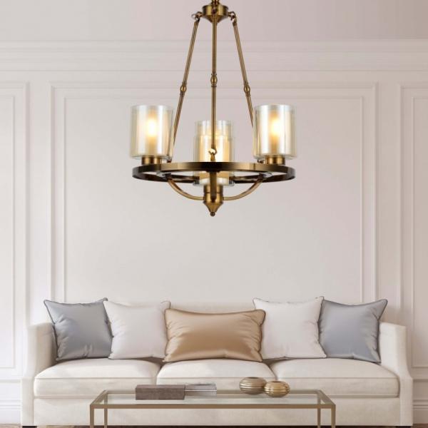 LDP 1220-4 MD Подвесная люстра Lumina Deco Santini