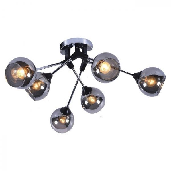Люстра потолочная Seven Fires Ширли SF3308/6C-MBK-CR